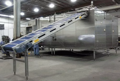 spiral-freezer-de-elevator-conveyor